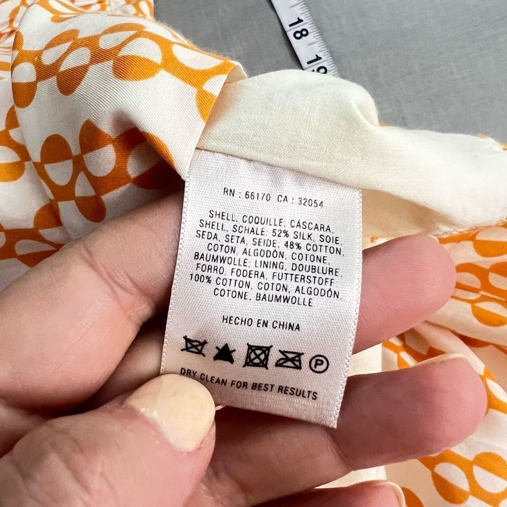 Vanessa Virginia Anthropologie strapless chain sweetheart summer dress size 2 - Picture 10 of 12